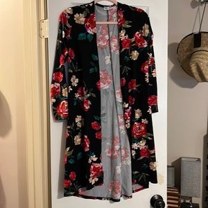 Floral cardigan